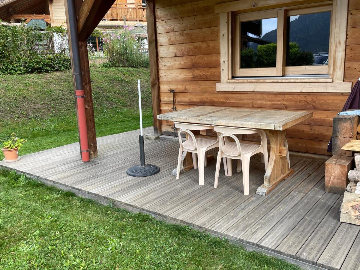 보포르 Studio 1 Piece Situe Dans Un Chalet 아파트 외부 사진